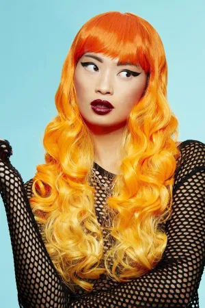 Manic Panic Psychedelic Sunrise Siren Wig