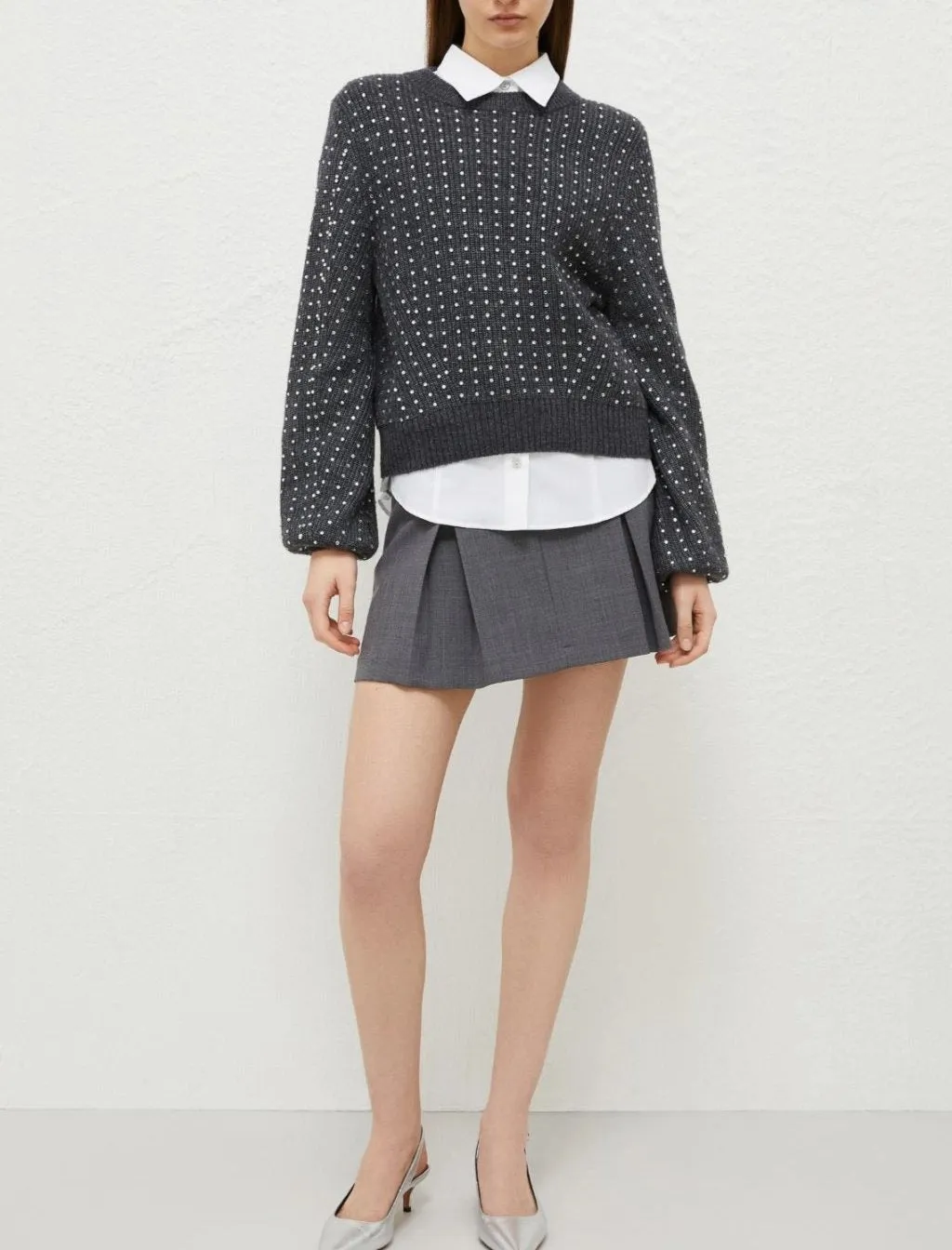Marella Molo Sweater in Dark Grey