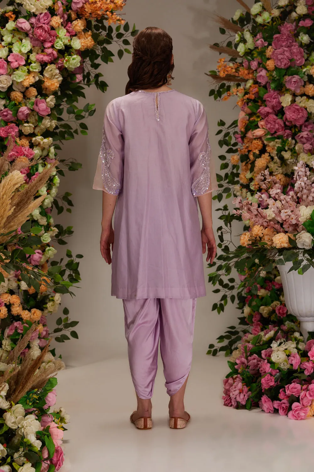 Mauve Kurta Set