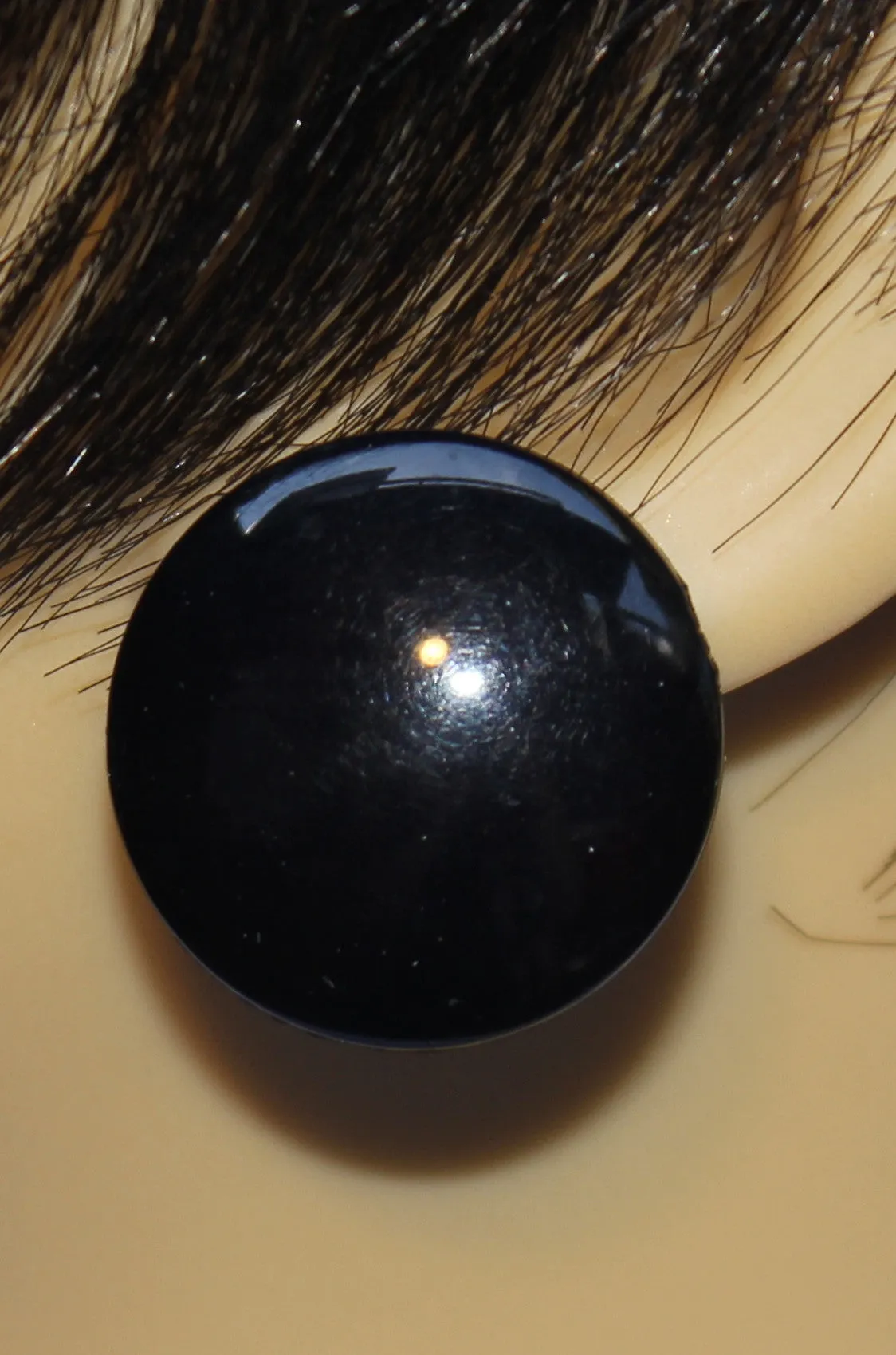 Medium Button Earrings