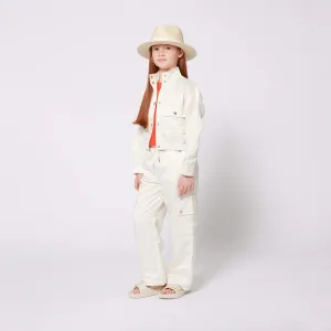 Michael Kors Cream Satin Pants
