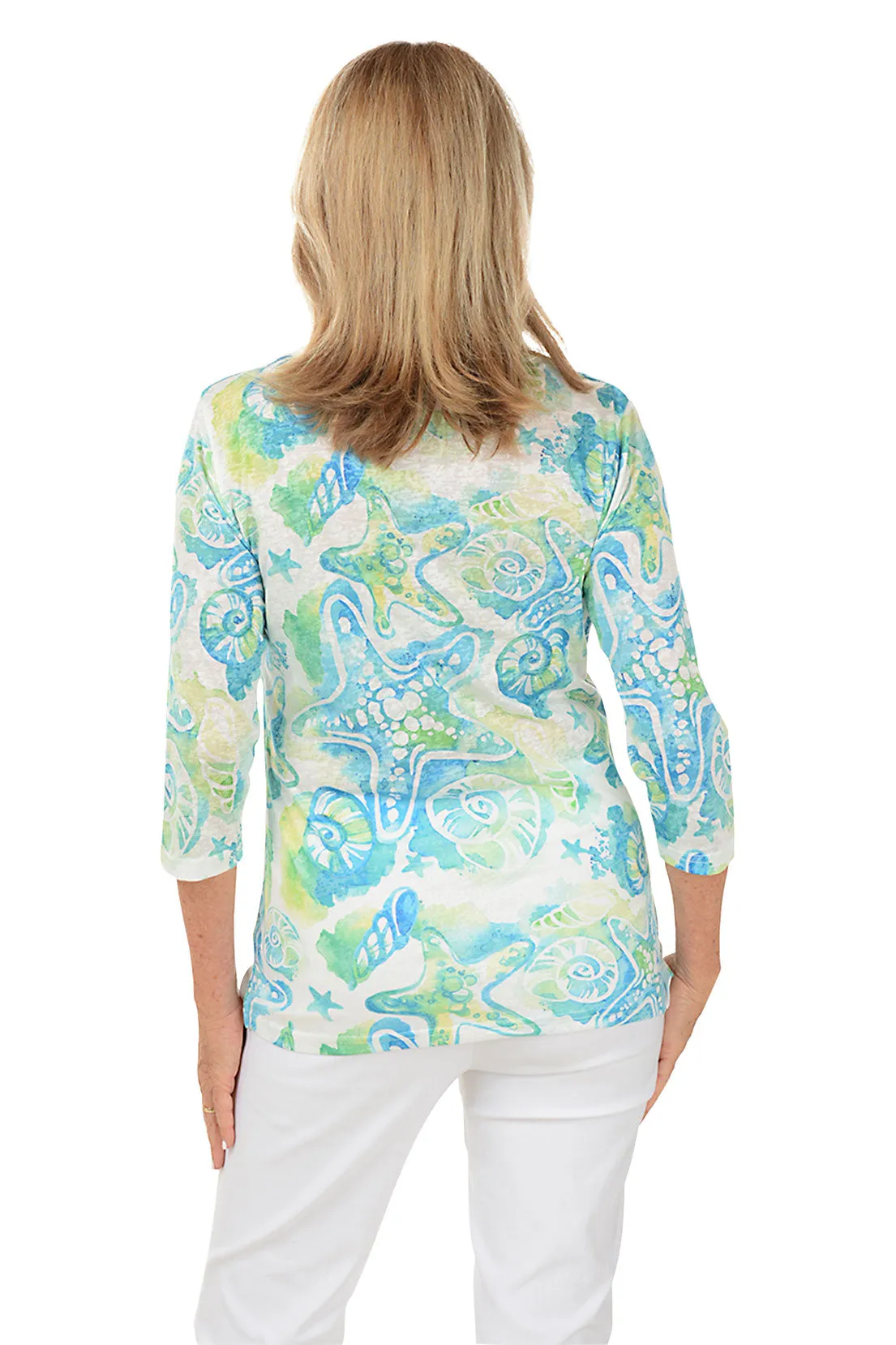 Nautilus Jeweled Knit Top