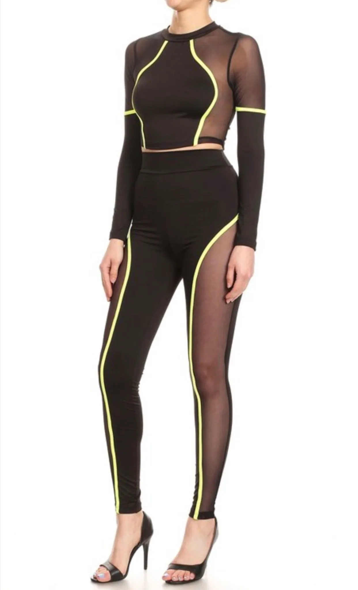 Neon Body 2 Piece pants Set
