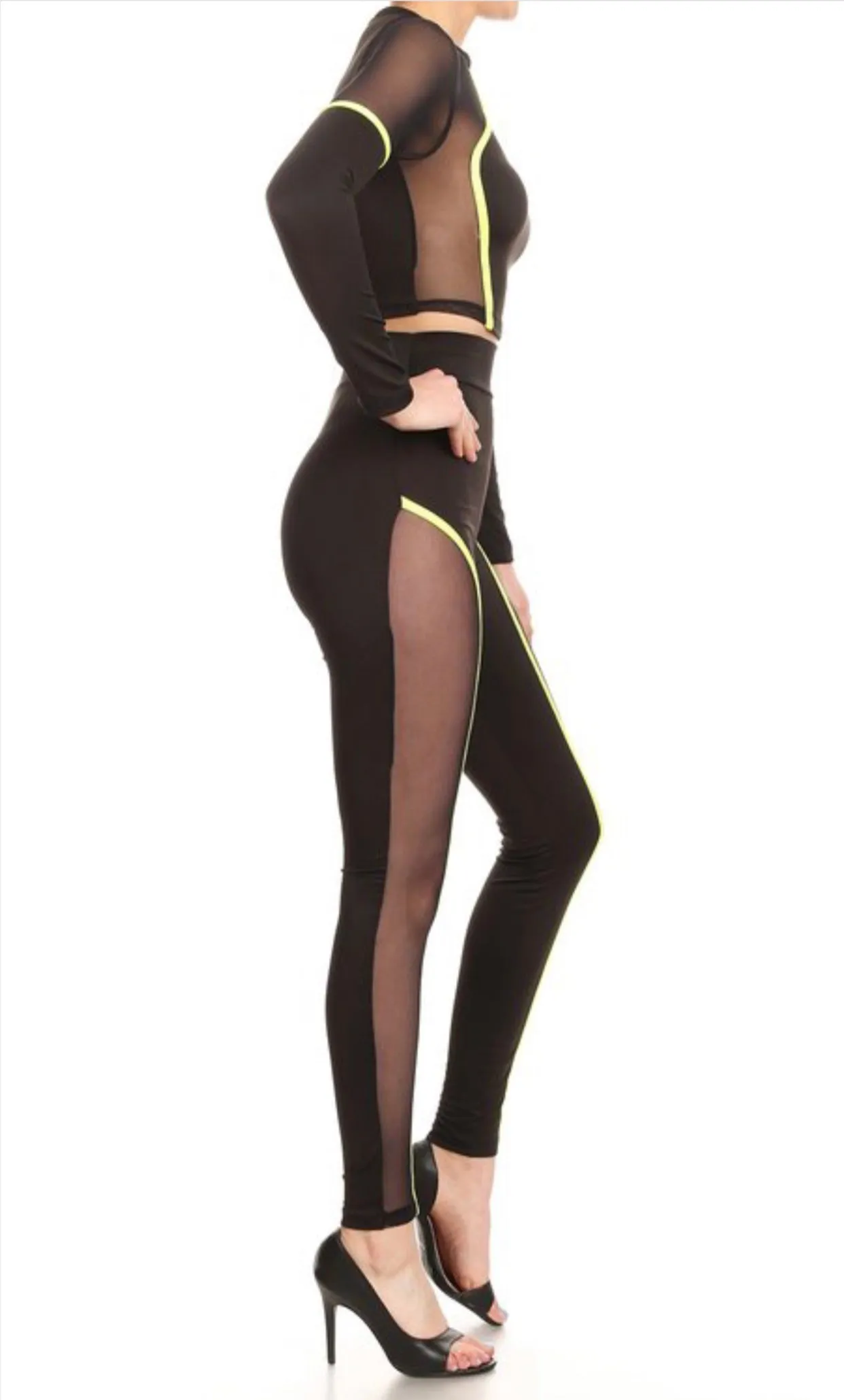 Neon Body 2 Piece pants Set