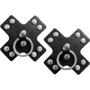 Nipplicious Seducer - Pasties With Rings - Black