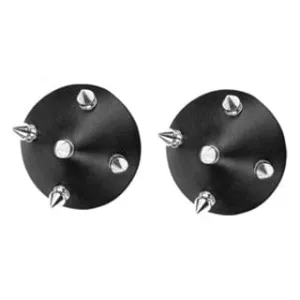 Nipplicious Tempress - Pasties With Studs - Black