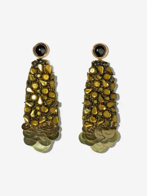 olive tree earrings