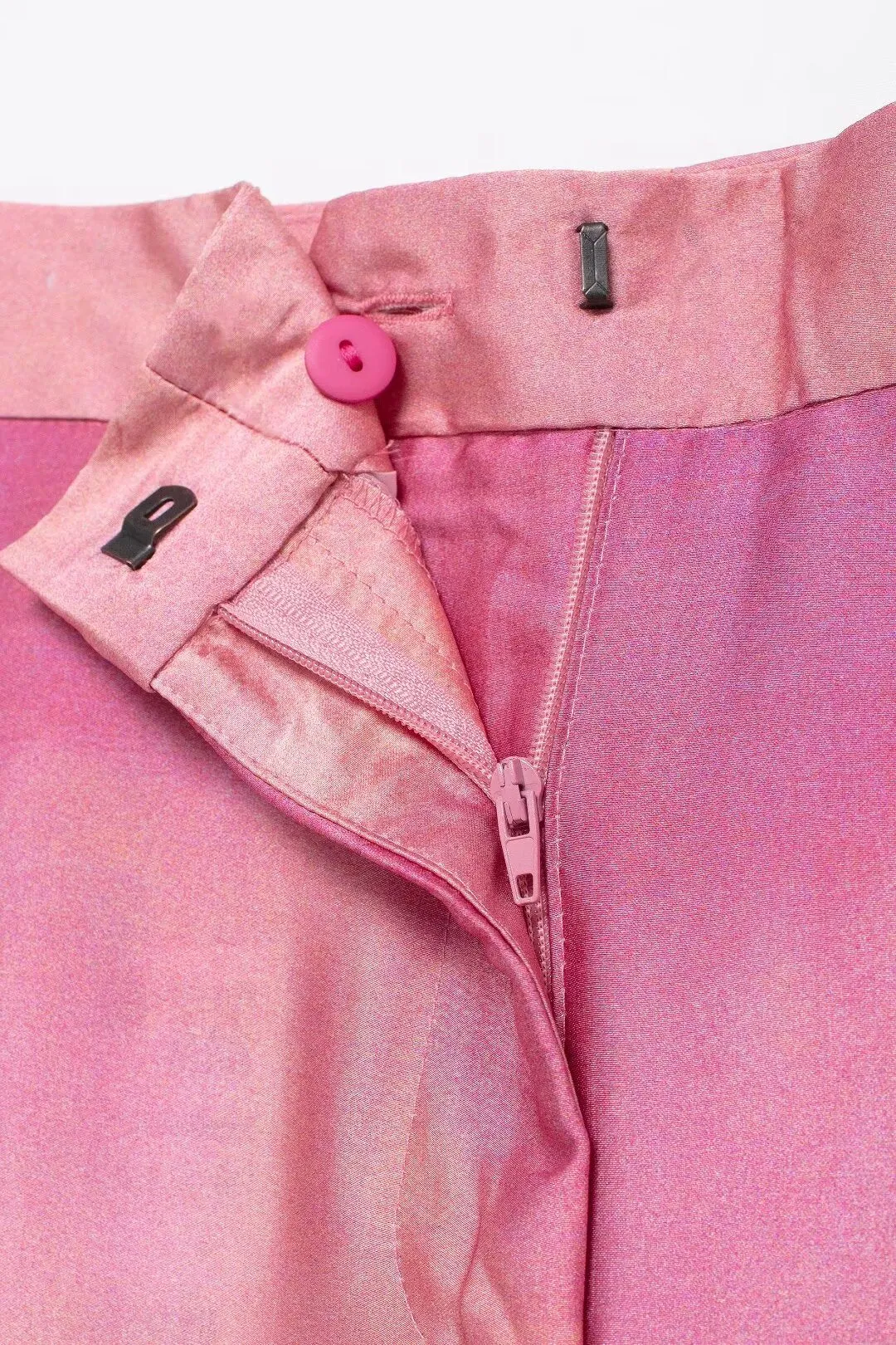 Ombre Satin Button Down and Pants Set
