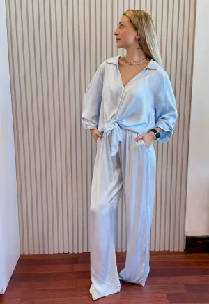 PANT SILK SATIN ITALY 21269