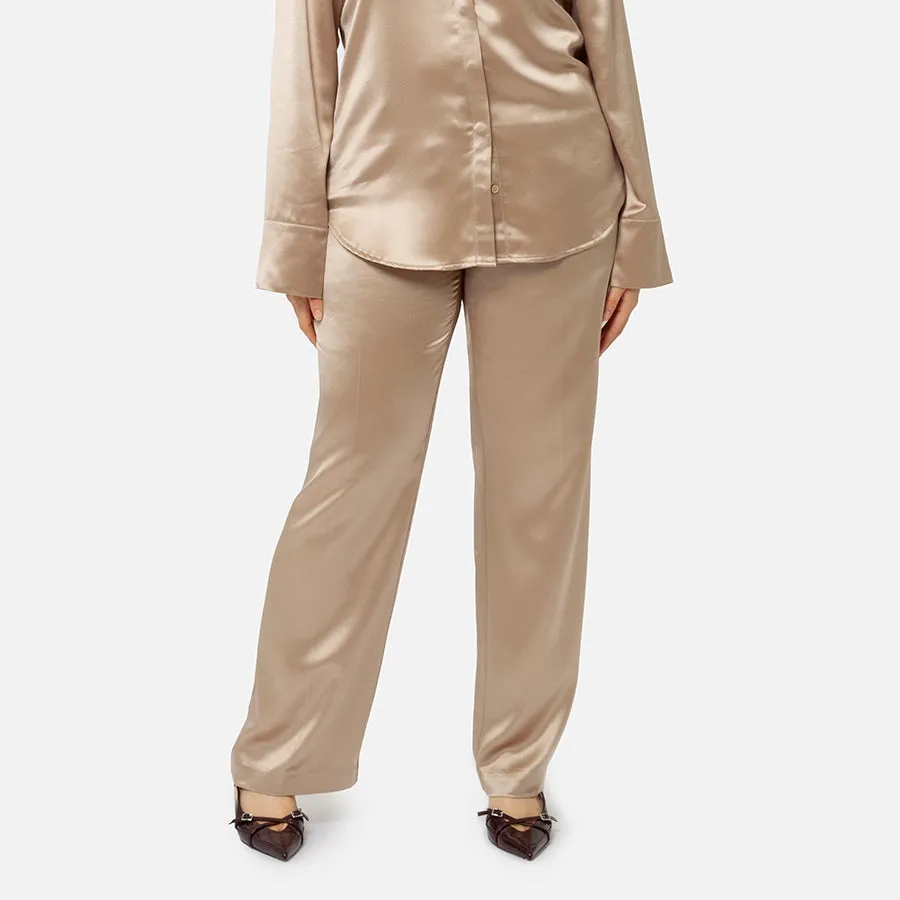 Pantalón de vestir de Satin