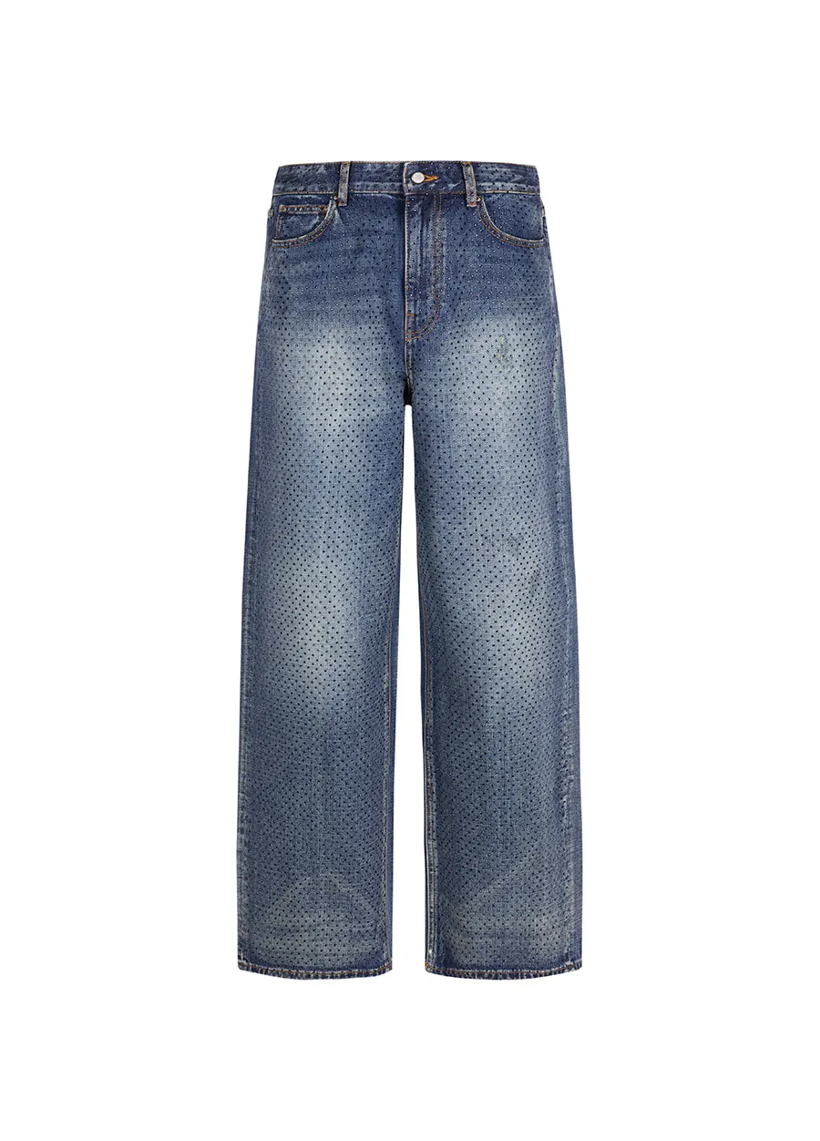 Pants / JNBY Cotton Wide-leg Jeans