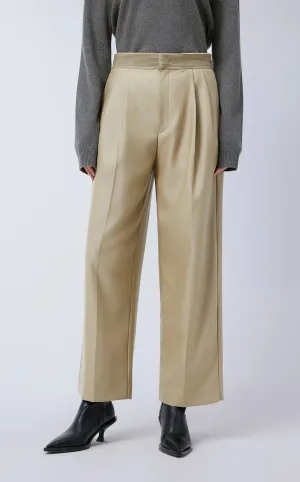 Pants / JNBY Wool Elastic Waist Wide Leg Pants