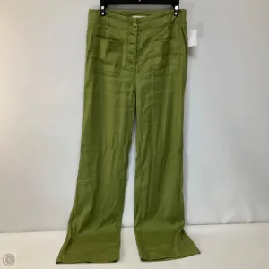 Pants Wide Leg By Maeve In Green, Size: 6