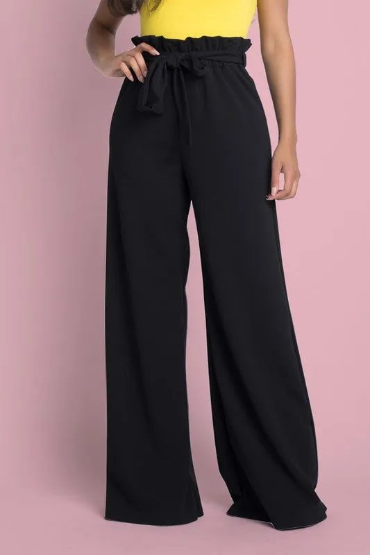 PARISIAN WIDE LEG PANTS