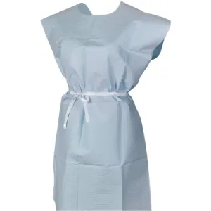 Patient Exam Gown McKesson One Size Fits Most Teal Disposable