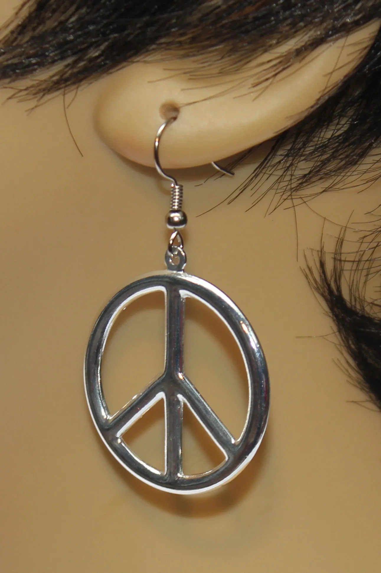 Peace Sign Earrings