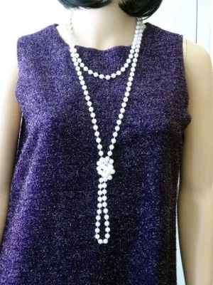 Pearl White 1920's Flapper Costume Beads