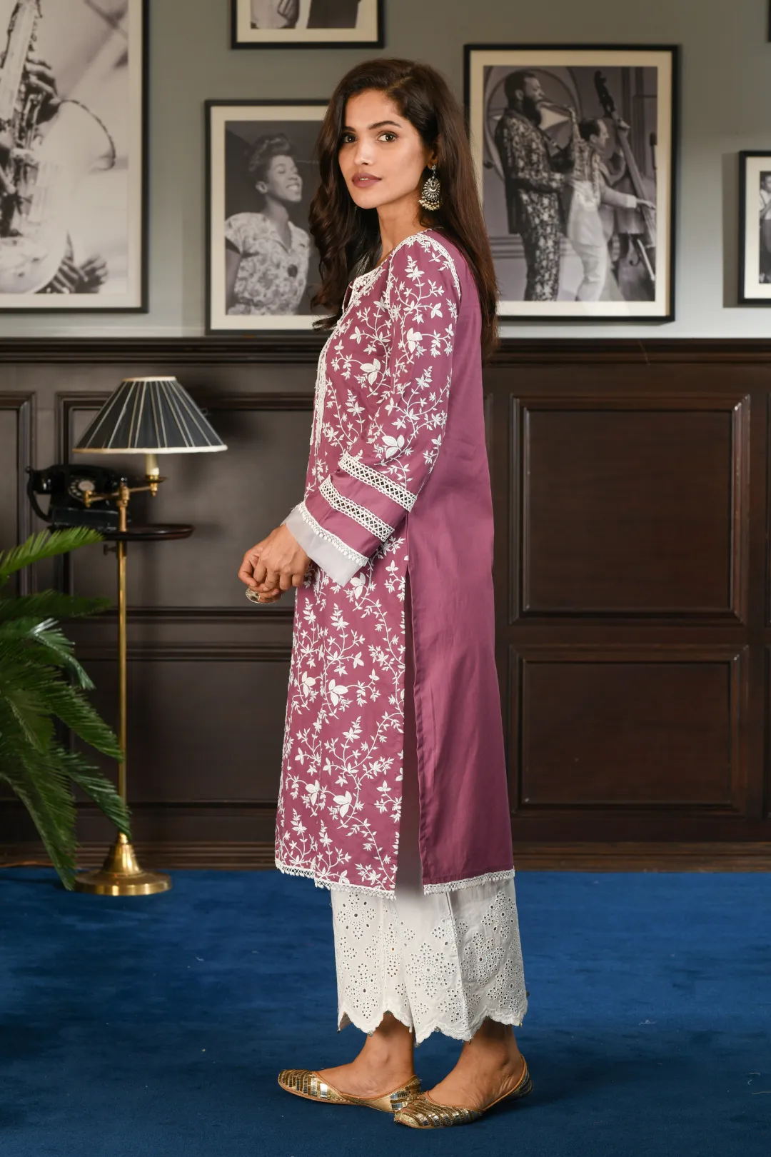 Pima Satin Maeve Kurta
