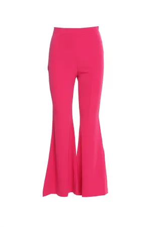Pink Peony Bootcut Pants