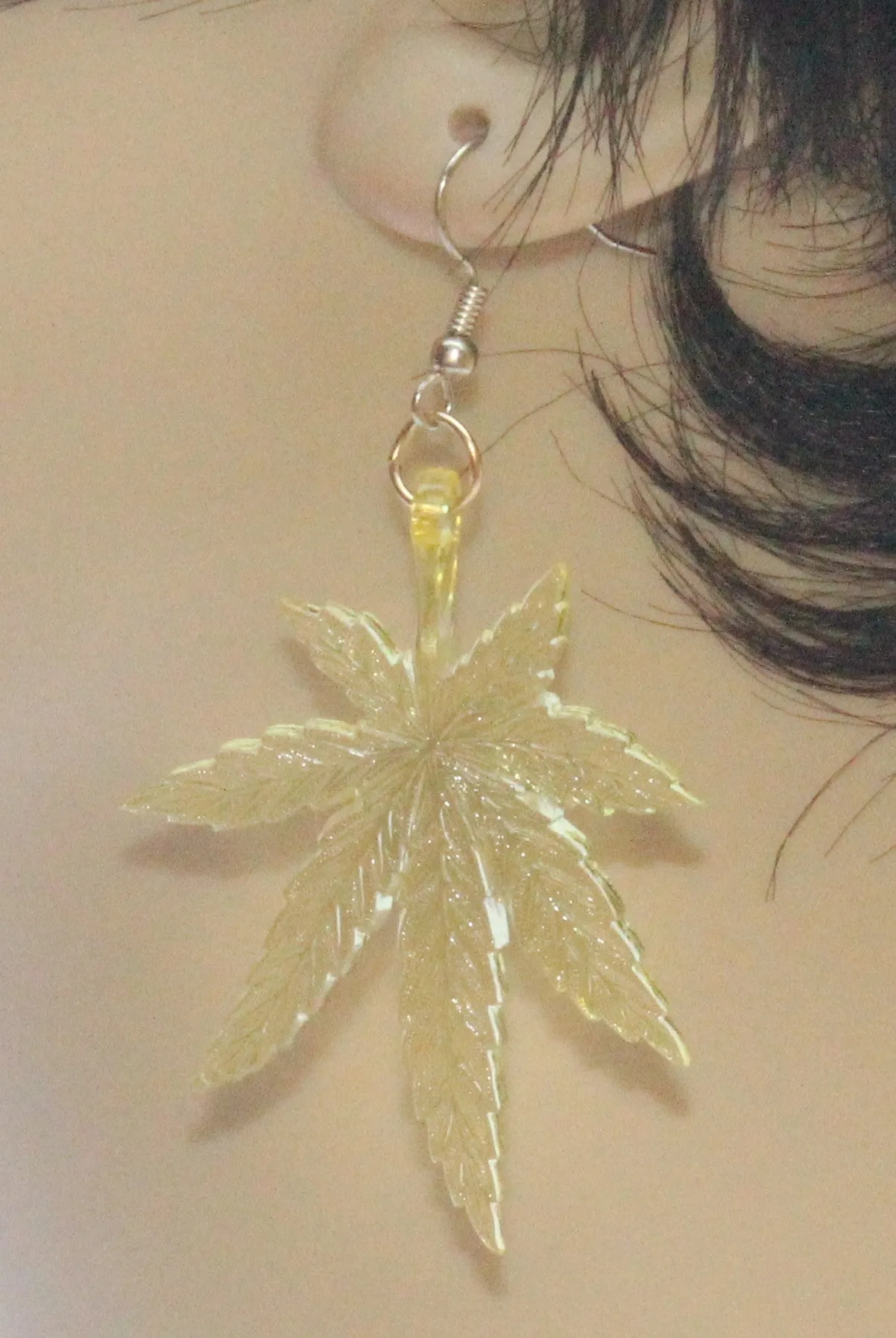 Pot Leaf Earrings