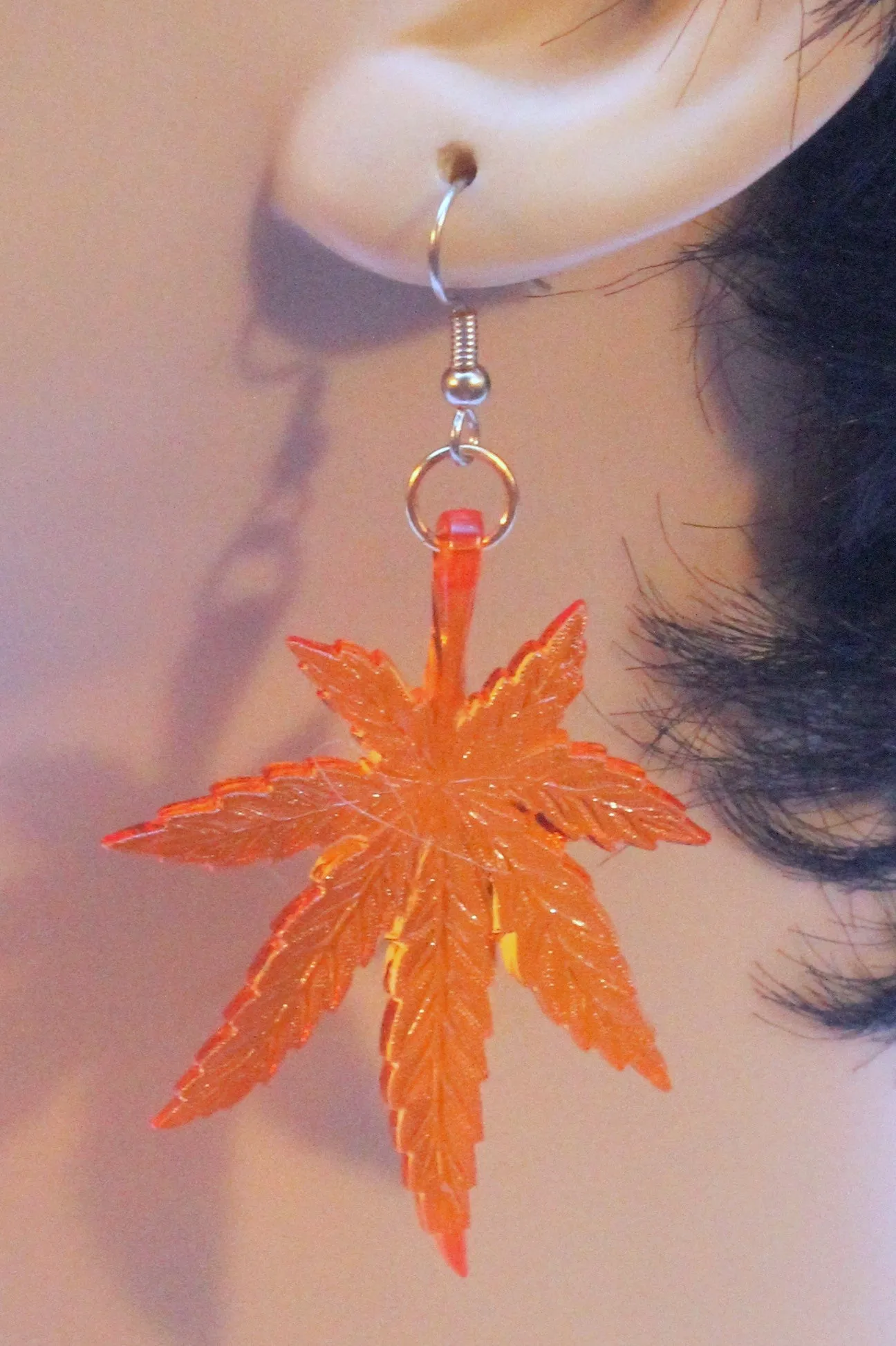 Pot Leaf Earrings