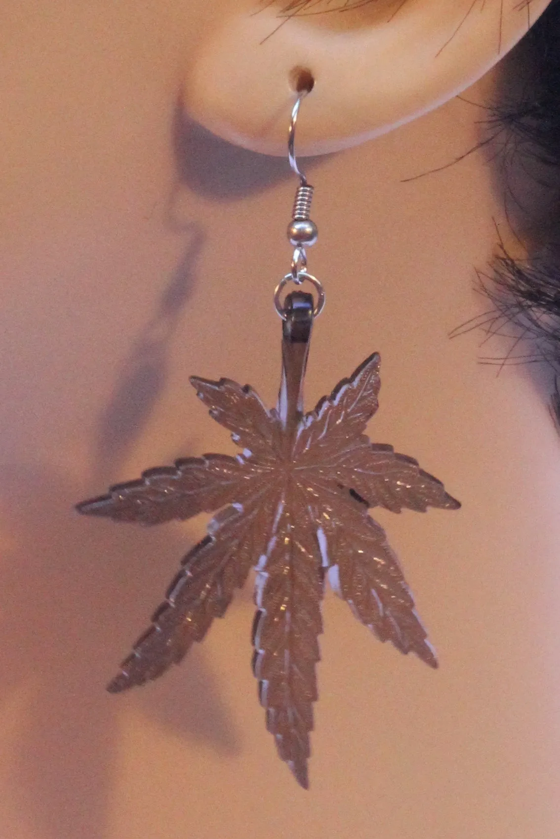 Pot Leaf Earrings