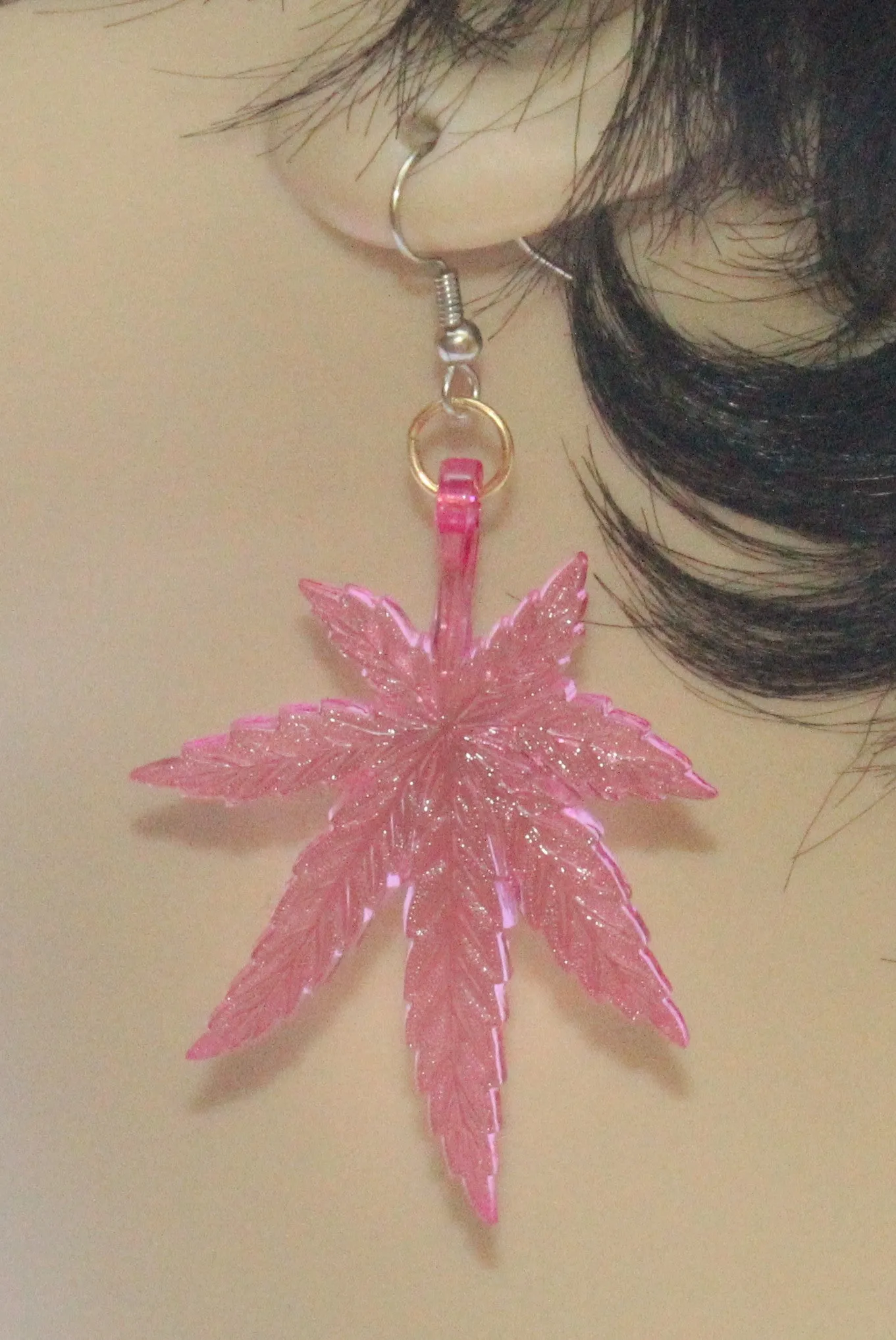 Pot Leaf Earrings