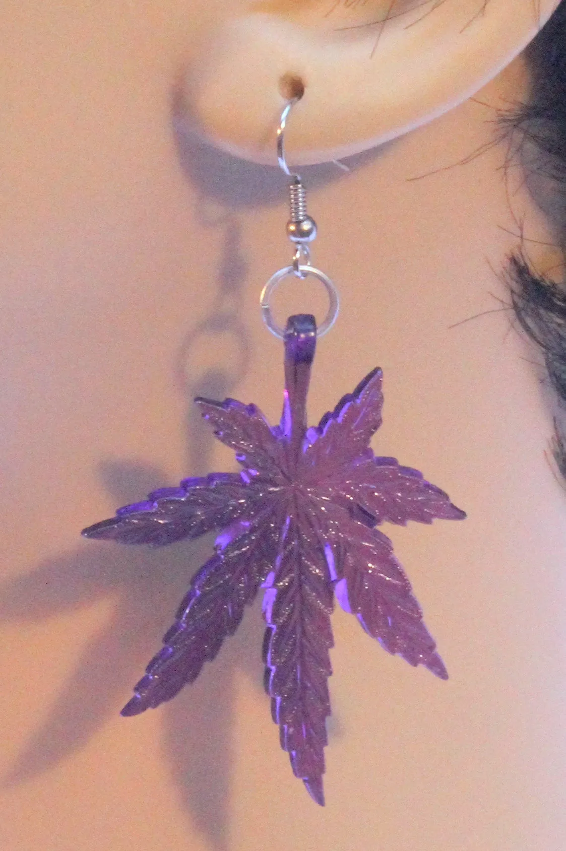 Pot Leaf Earrings