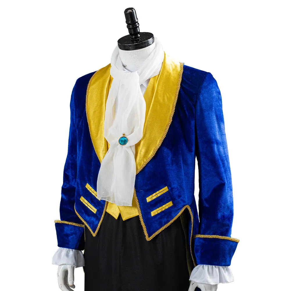 Prince Beast Beauty And The Beast Costume Cosplay Halloween Carnival Costume for Adult