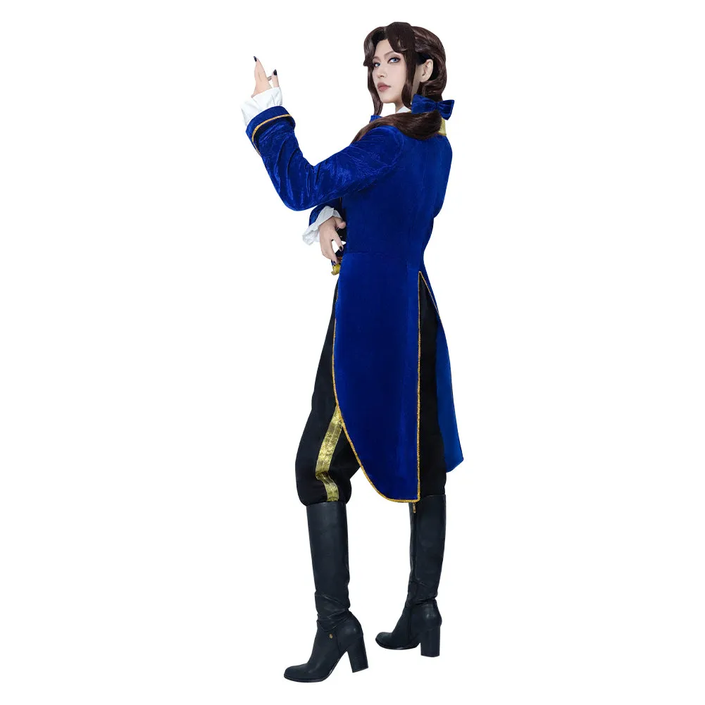 Prince Beast Beauty And The Beast Costume Cosplay Halloween Carnival Costume for Adult