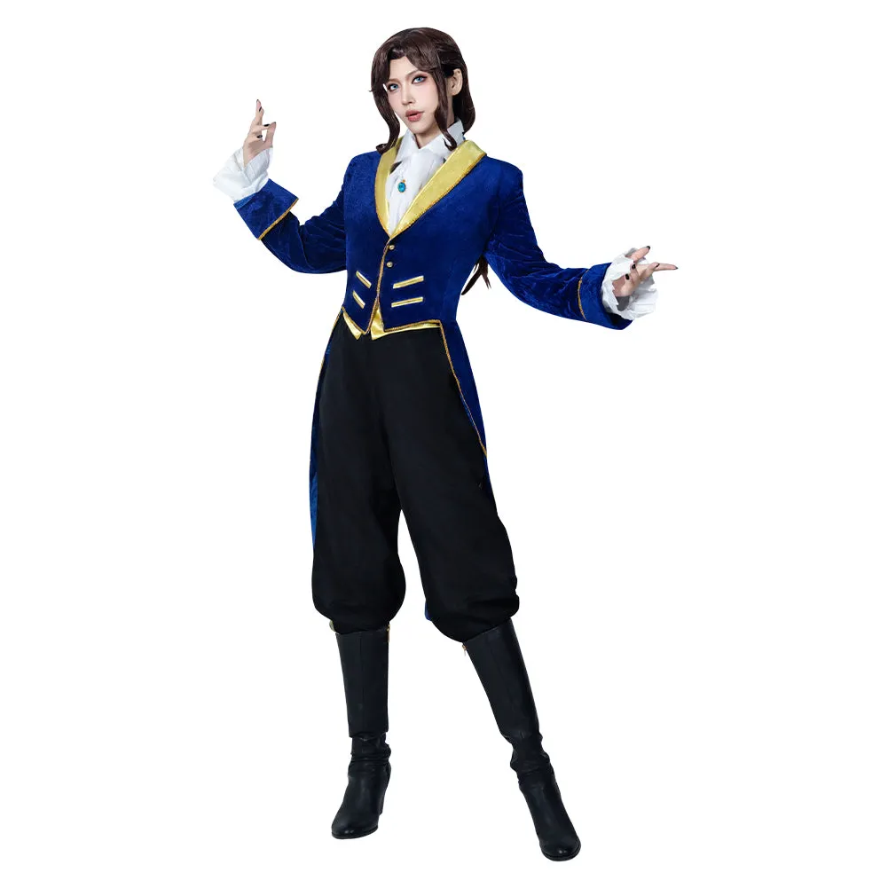Prince Beast Beauty And The Beast Costume Cosplay Halloween Carnival Costume for Adult