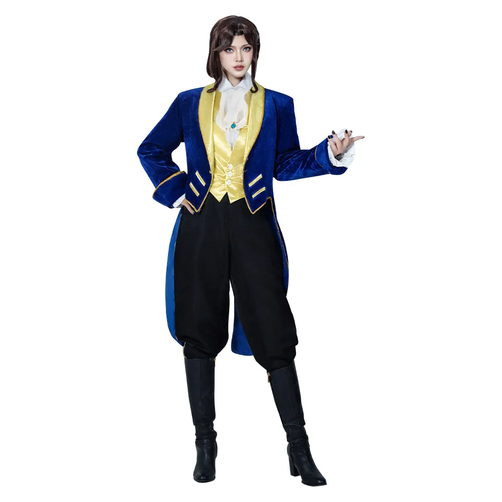 Prince Beast Beauty And The Beast Costume Cosplay Halloween Carnival Costume for Adult