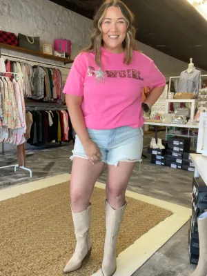 Queen of Sparkles Cowgirl Top