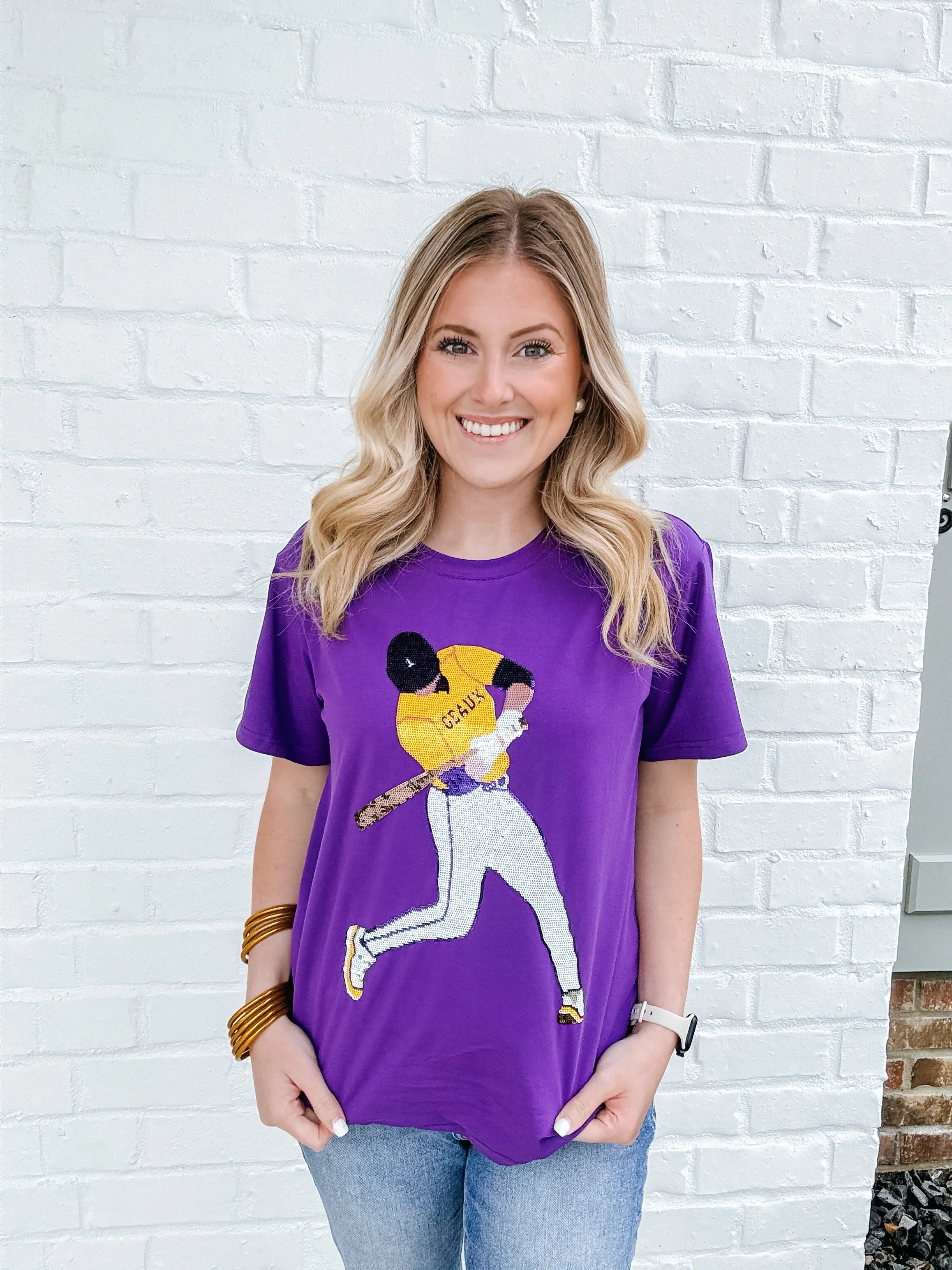 RESTOCK Sparkle Slugger Tee (REORDER)