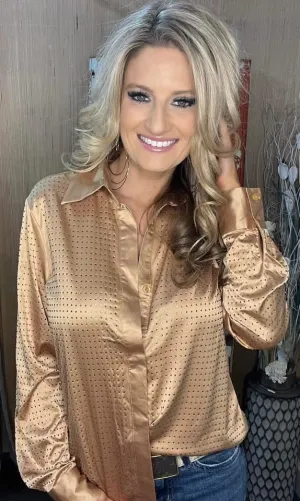 Rhinestone Blouse