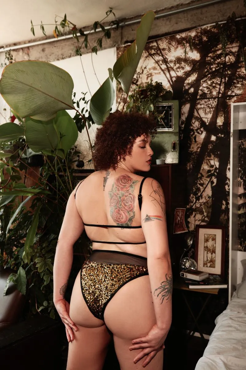 Rolling Vento Top - Ferrero Sequin