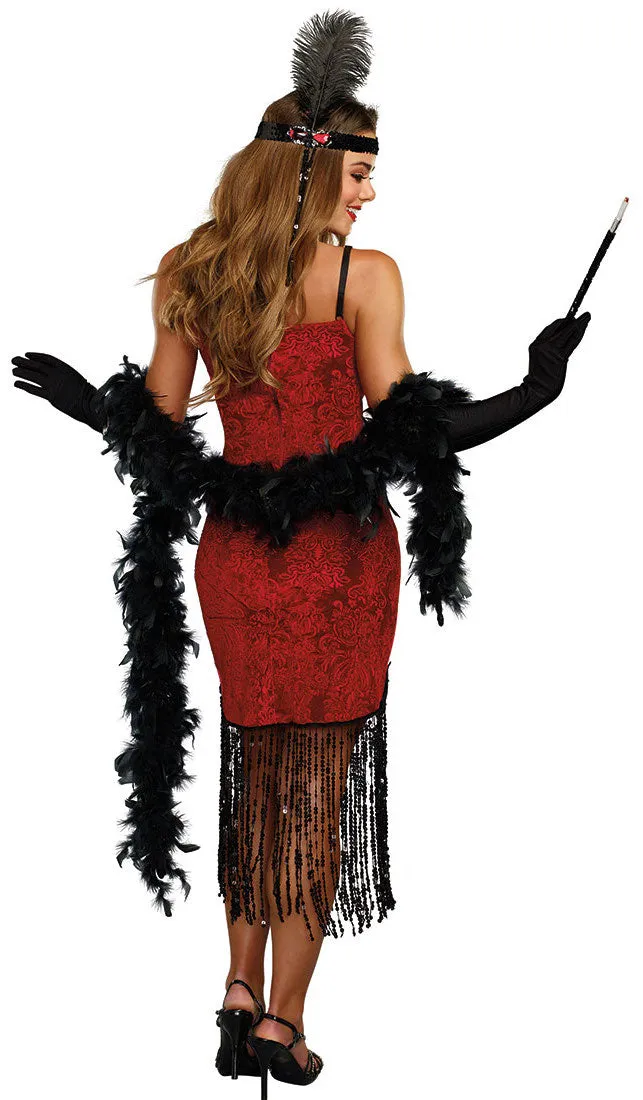 Ruby Red Flapper