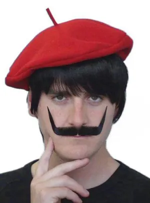 Salvador Dali Style Fake Costume Moustache