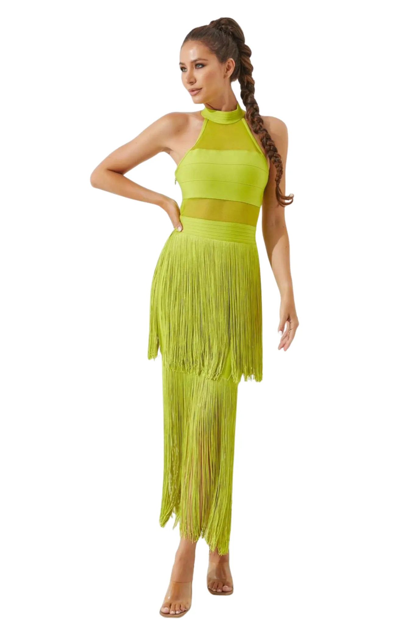 Sari Halter Dress
