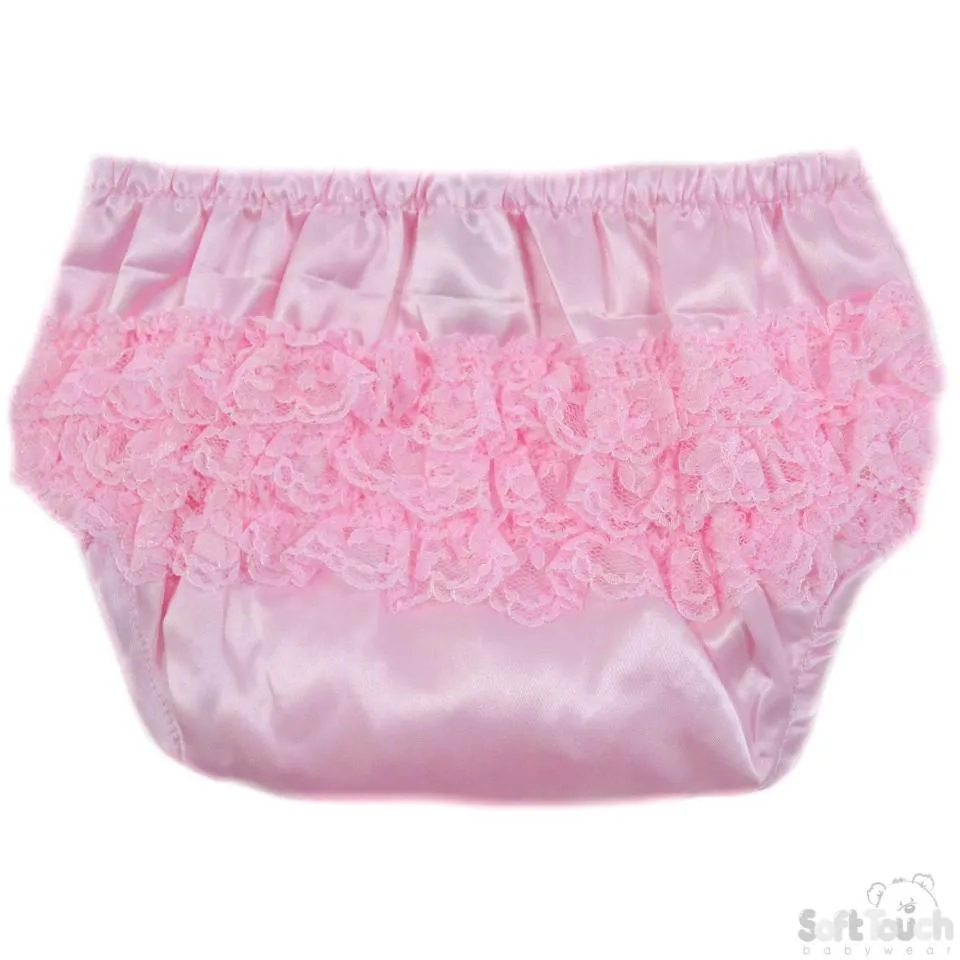 SATIN FRILLY PANTS (FP05-SP)