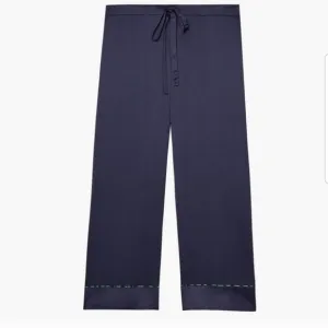 Savage X Fenty Satin Slit Pants Women's Color Navi Size M