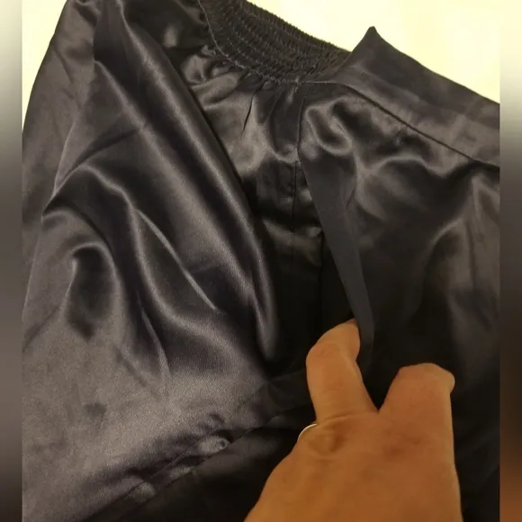 Savage X Fenty Satin Slit Pants Women's Color Navi Size M