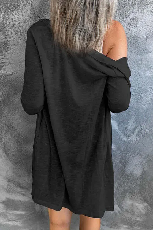 Sequin Santa Button Up Long Sleeve Cardigan