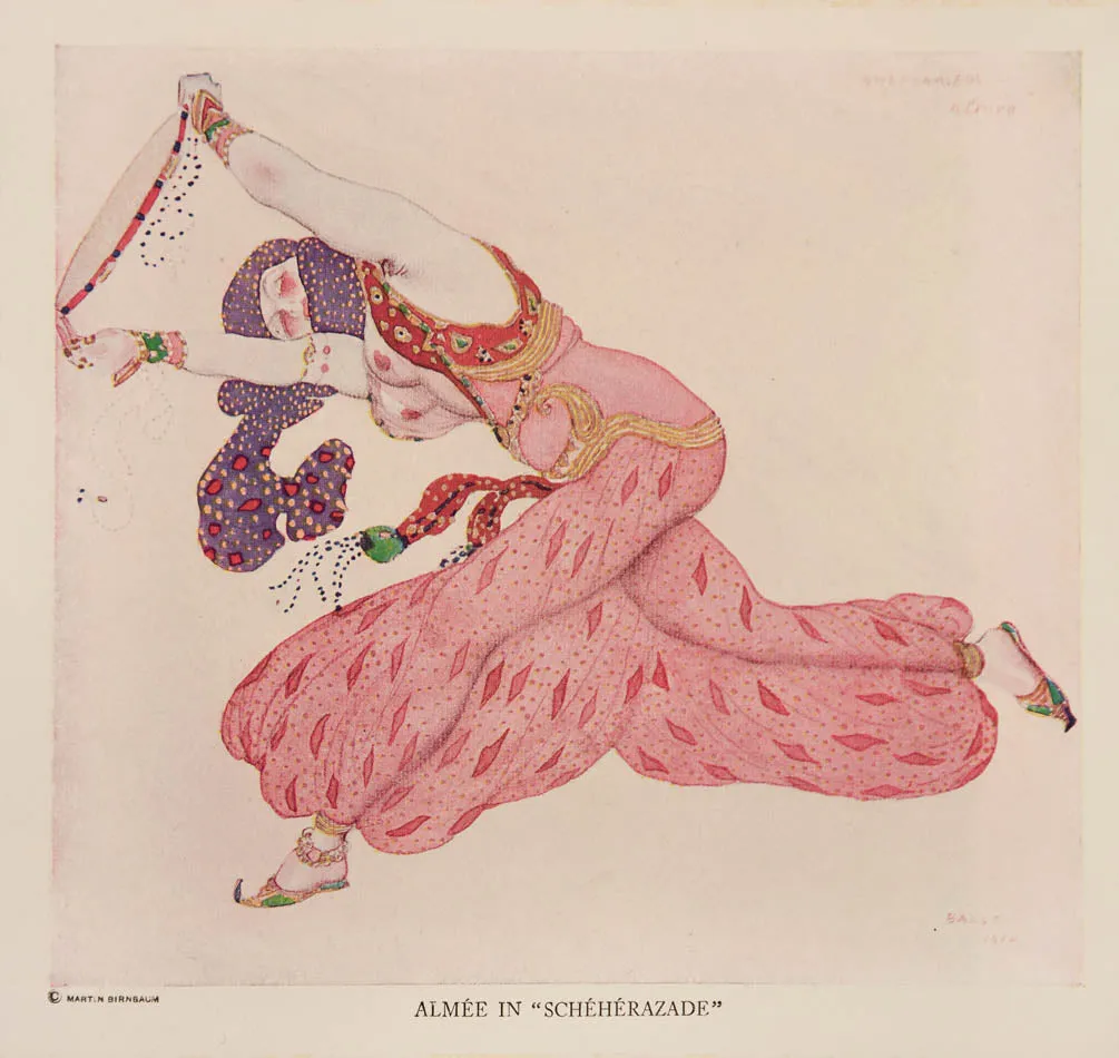 Serge De Diaghileff's Ballet Russe. Souvenir.