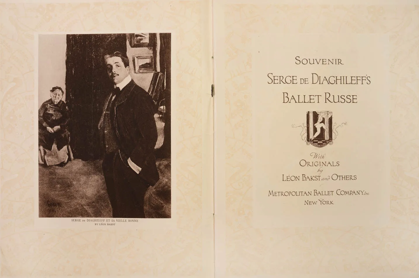Serge De Diaghileff's Ballet Russe. Souvenir.