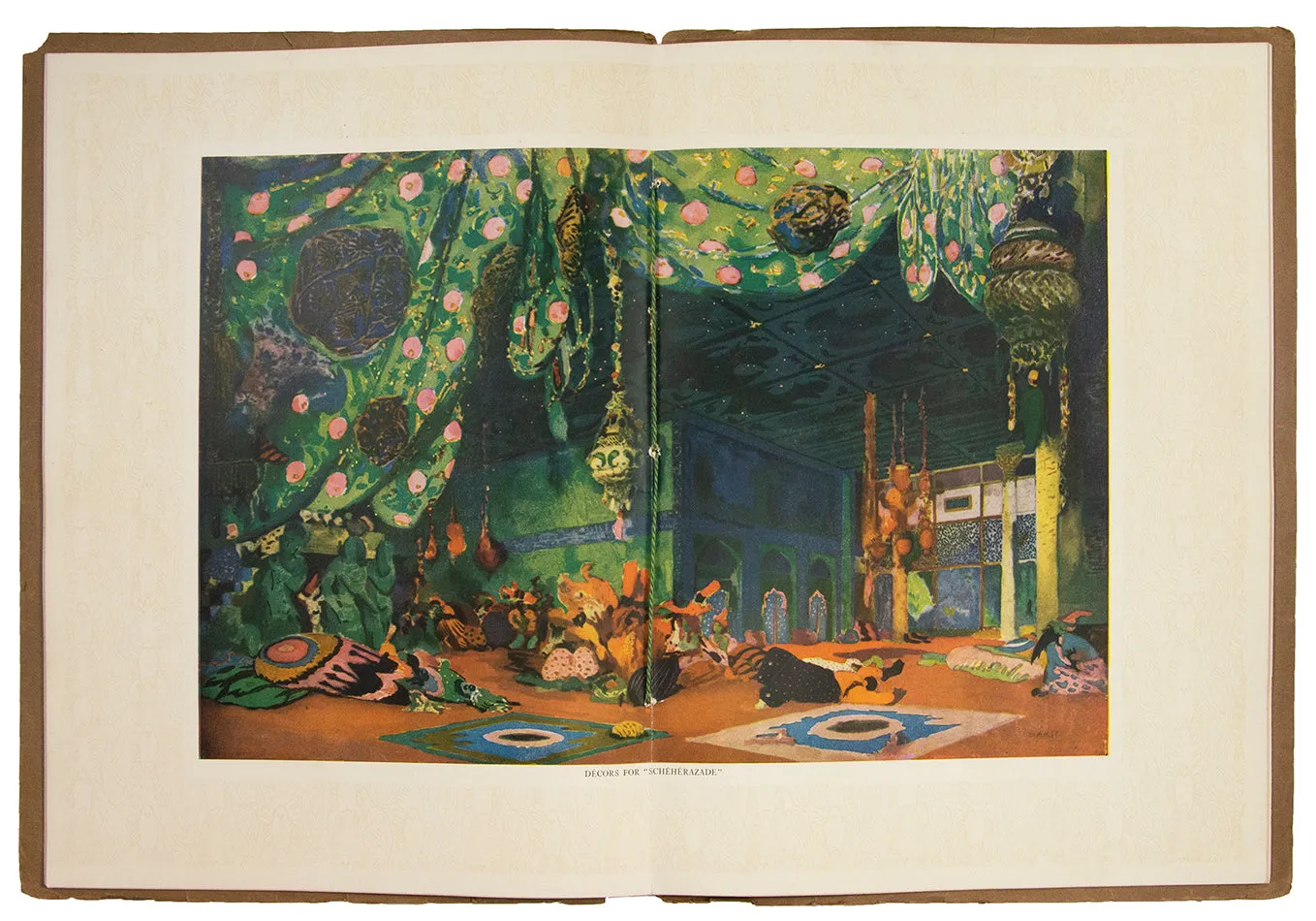 Serge de Diaghileff's Ballet Russe. Souvenir.