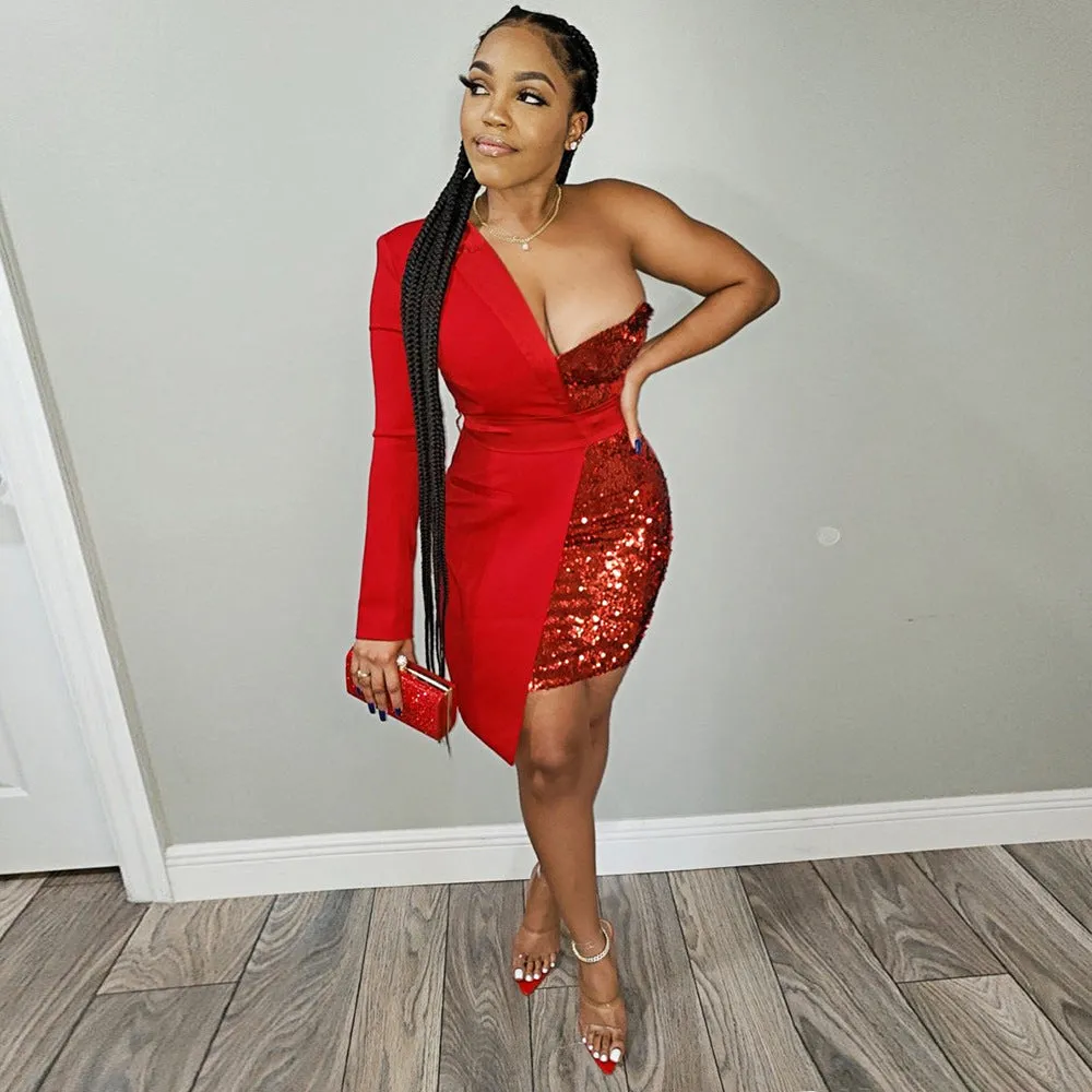Sexy Designed Long Sleeves Night Club Dresses