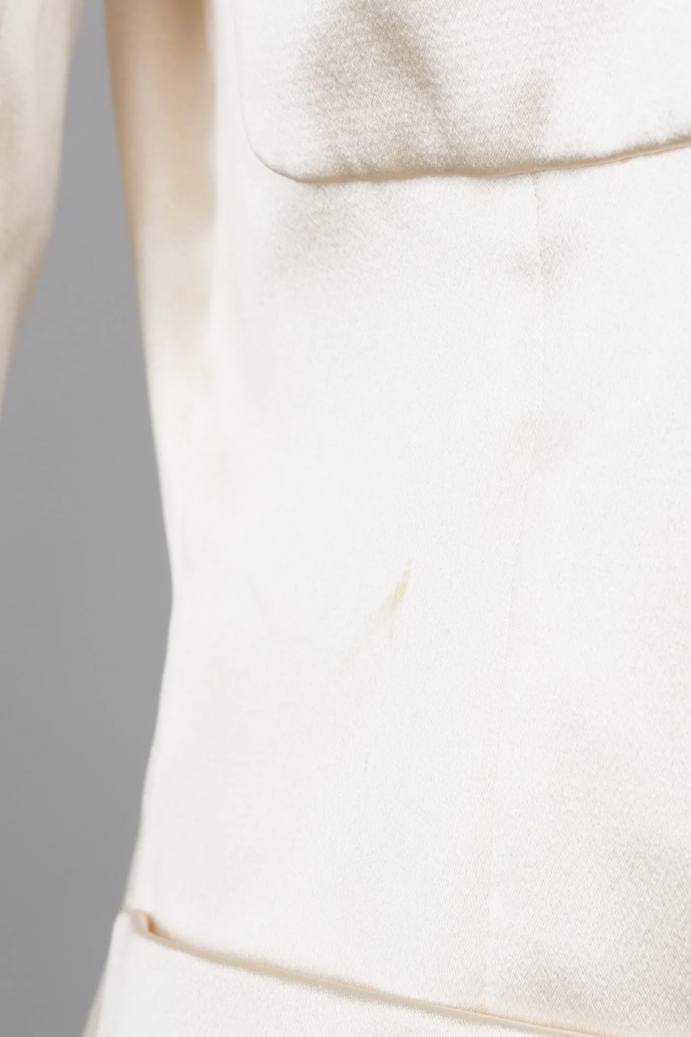 Silk Satin Camellia Jacket