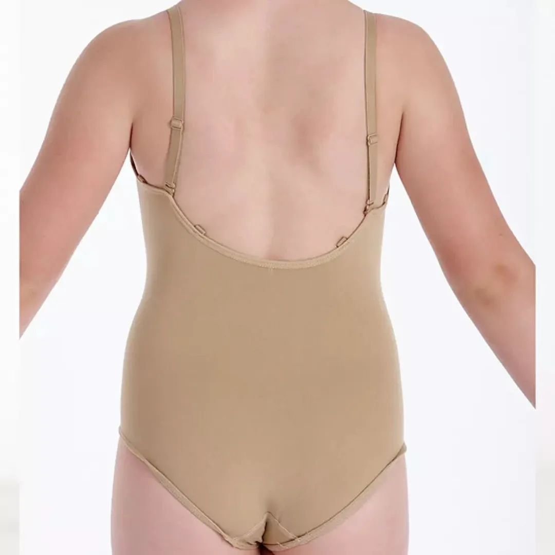 Silky Dance Seamless Low Back Camisole Child Nude