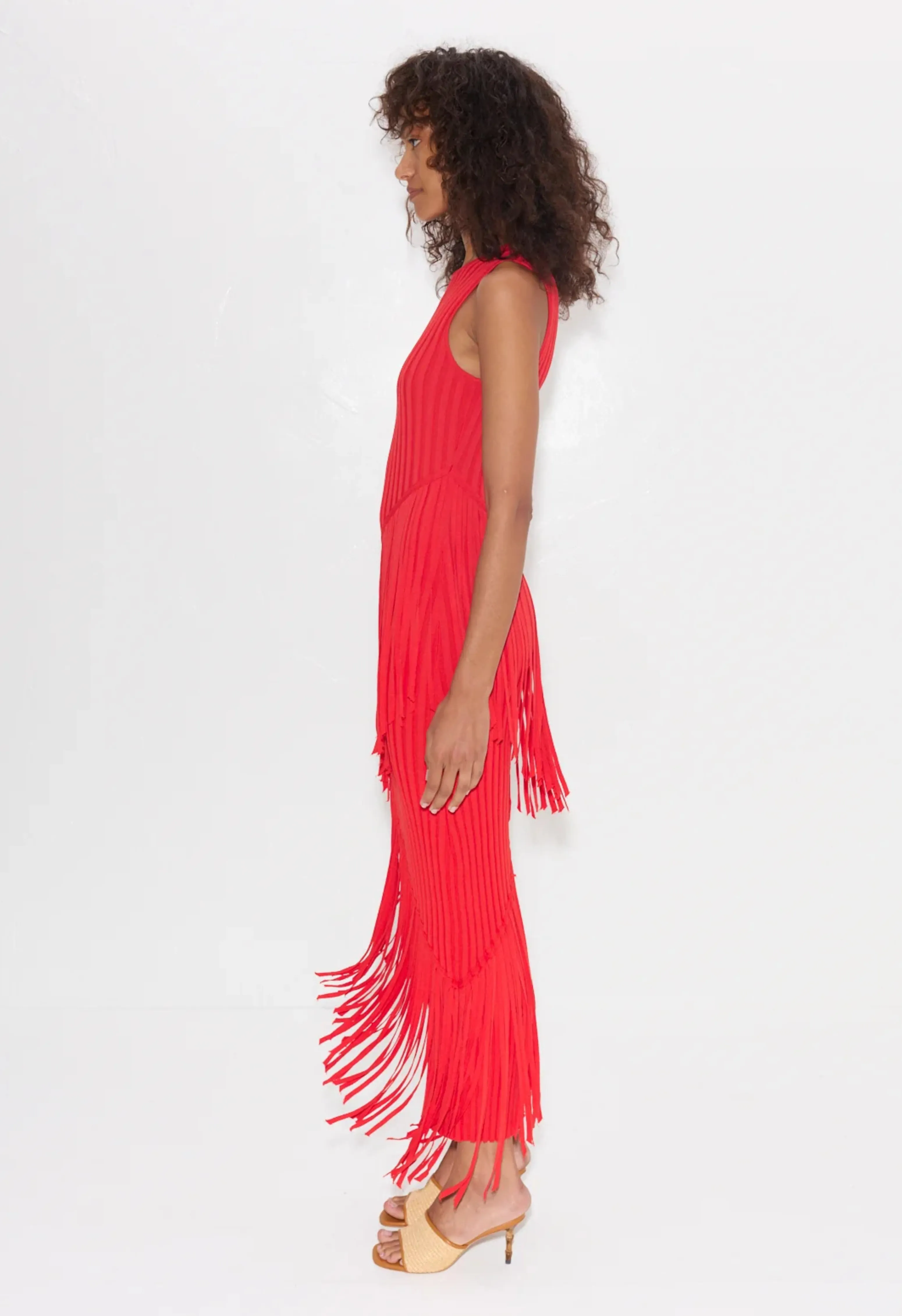 Simon Miller Spiral Dress in Red